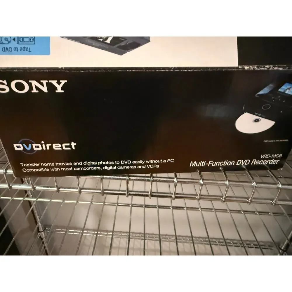 NEW Sony VRD-MC6 DVDirect Multi-Function DVD Recorder.